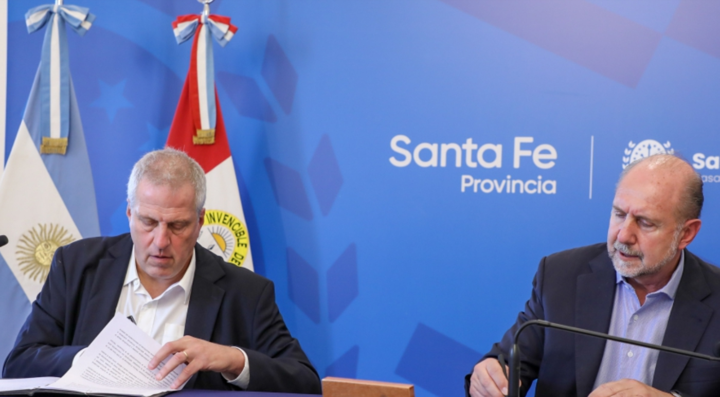 Perotti y Perczyk firmaron convenio para construir 11 escuelas técnicas | Noticias
