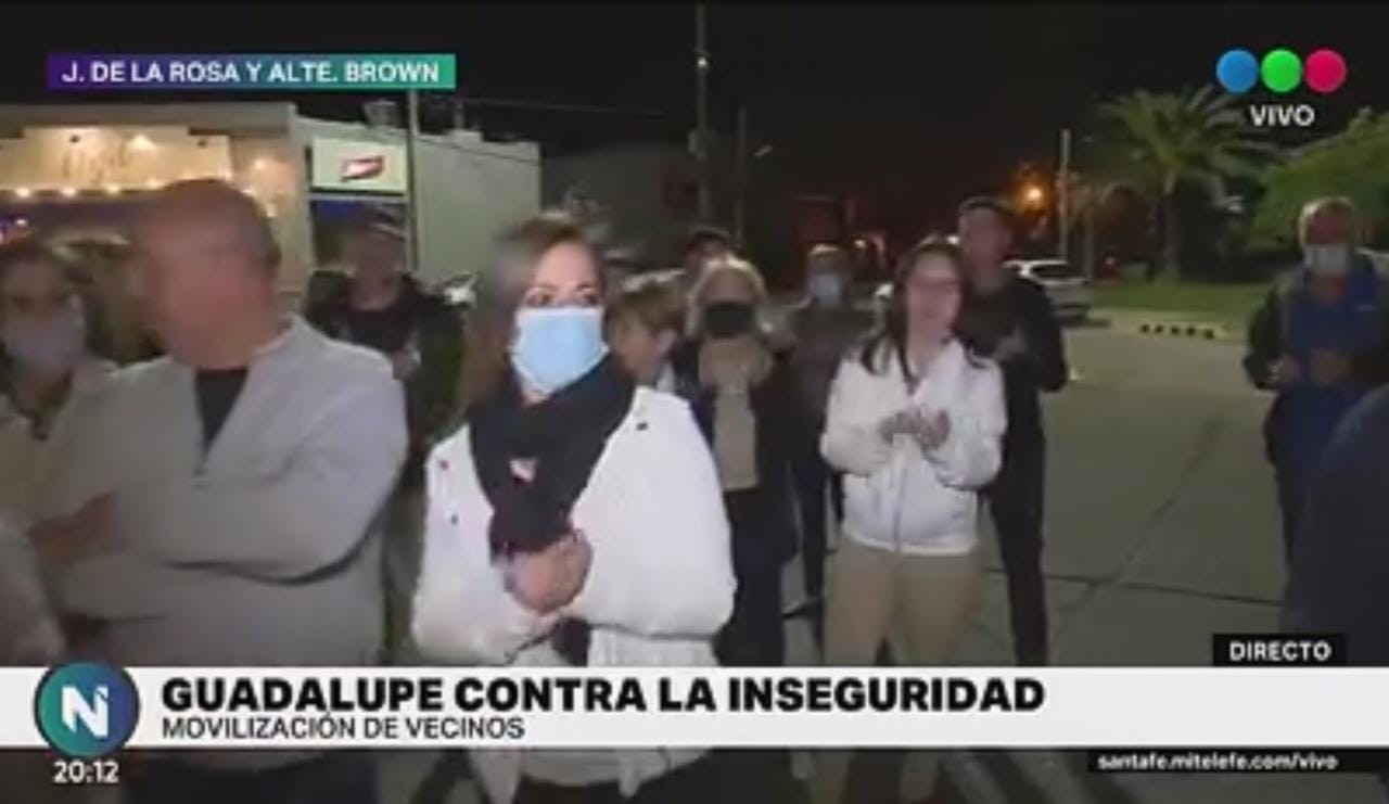 En barrio Guadalupe pidieron seguridad con un "ruidazo" | Información General
