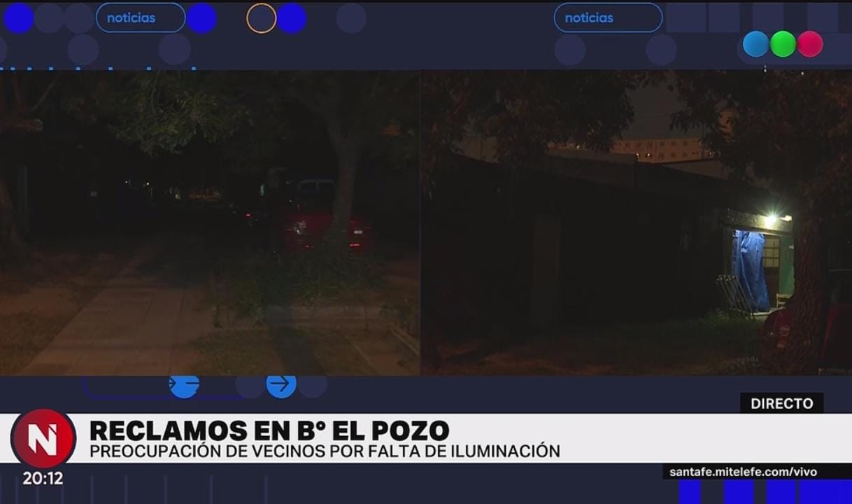 Vecinos de barrio El Pozo reclaman el arreglo del alumbrado público | Información General