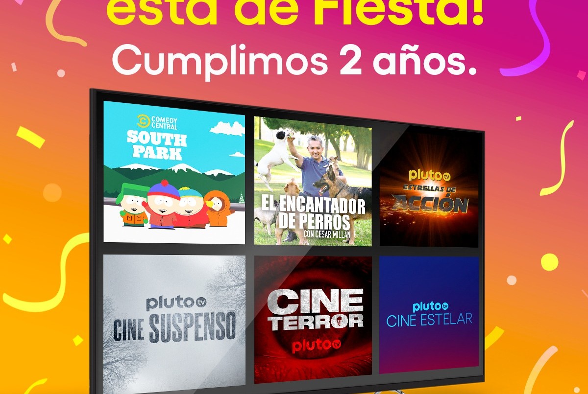 Pluto TV celebra su segundo aniversario con nuevos canales y contenidos en su librería | Espectaculos