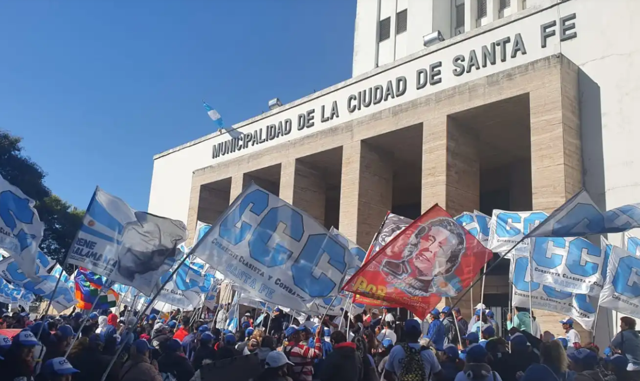 Caos en el tránsito en el centro por una manifestación de la CCC | Noticias