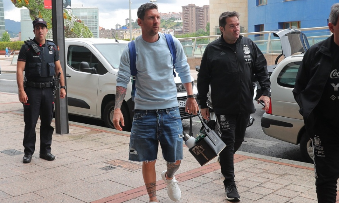 Messi y la mayoría de los seleccionados ya están en Bilbao | Deportes