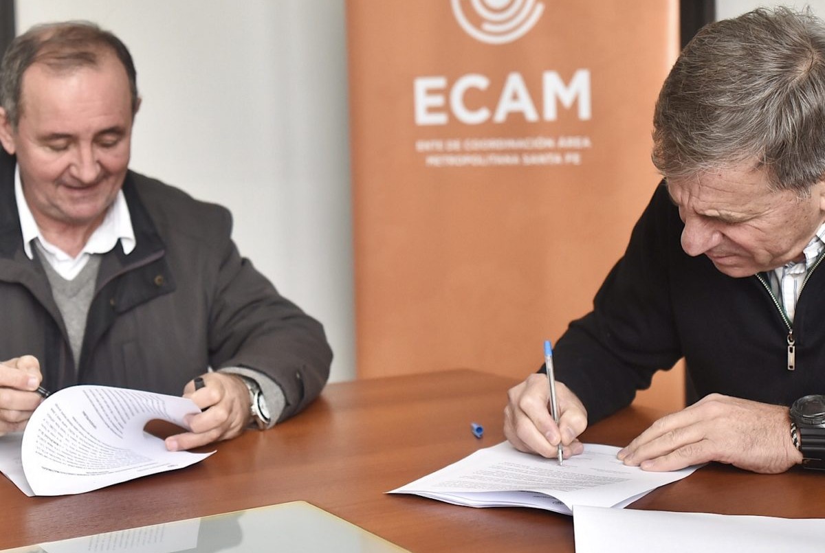 La Municipalidad firmó un convenio con Recreo para la ampliación del Parque Logístico | Información General