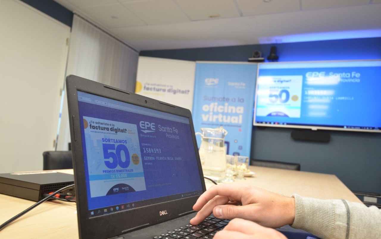 La EPE anunció los ganadores de junio adheridos a la factura digital | Información General