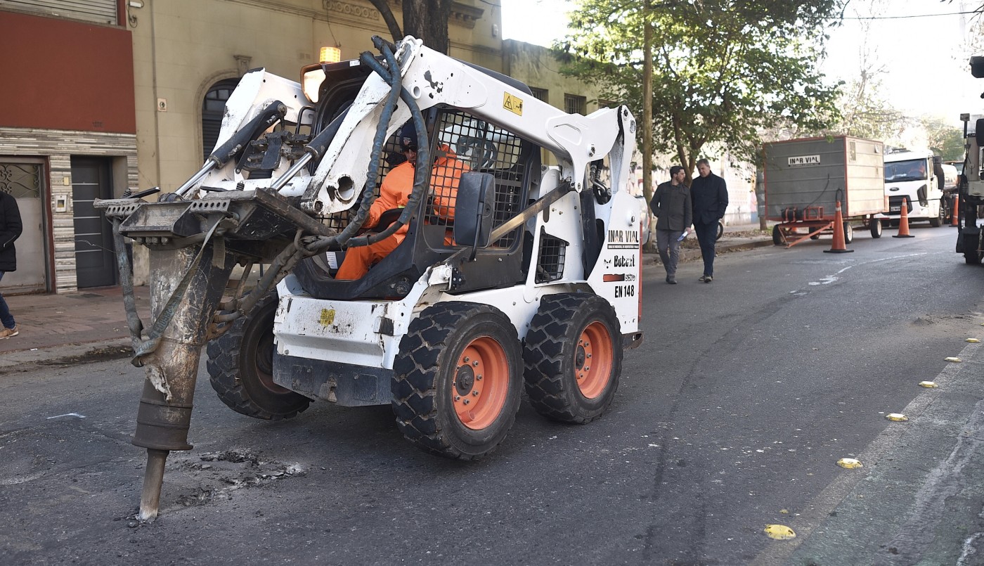 Se puso en marcha la primera etapa del Plan Integral de Bacheo 2022 | Información General