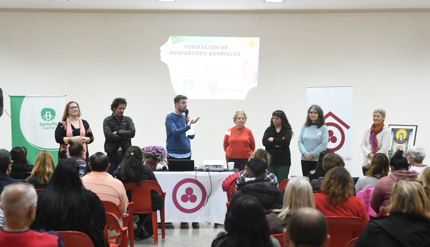 La Municipalidad dió comienzo a la capacitación de mediadores barriales | Información General