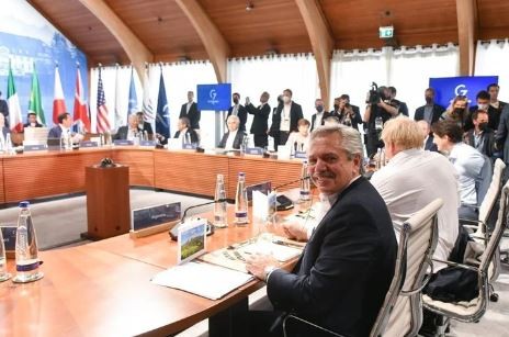 Ante el G7, Fernández pidió ir contra el sistema que "acumula la riqueza en unos pocos" | Nacionales