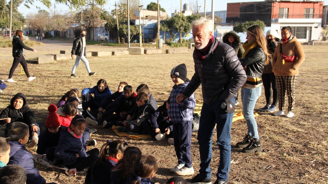 Instalan un parque educativo de Seguridad Vial en el alero de Barrio Acería | Información General