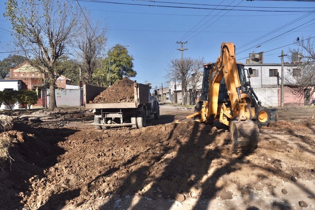 Las obras en el barrio Transporte registran un avance superior al 70% | Información General