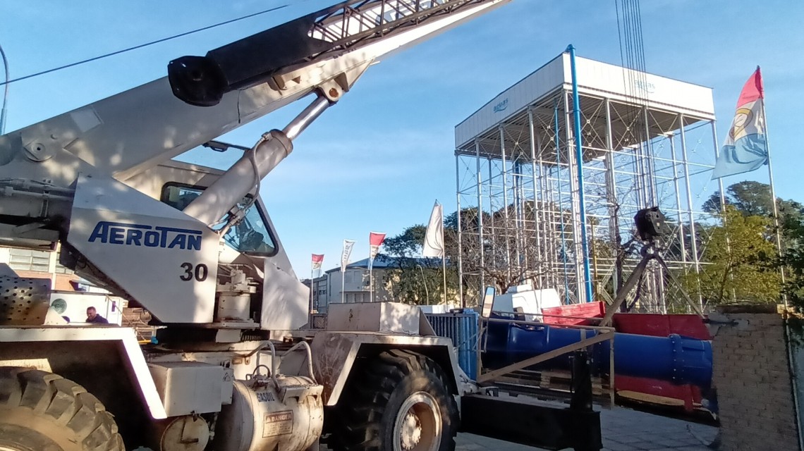 ASSA recibió una nueva bomba de transferencia de agua tratada | Noticias
