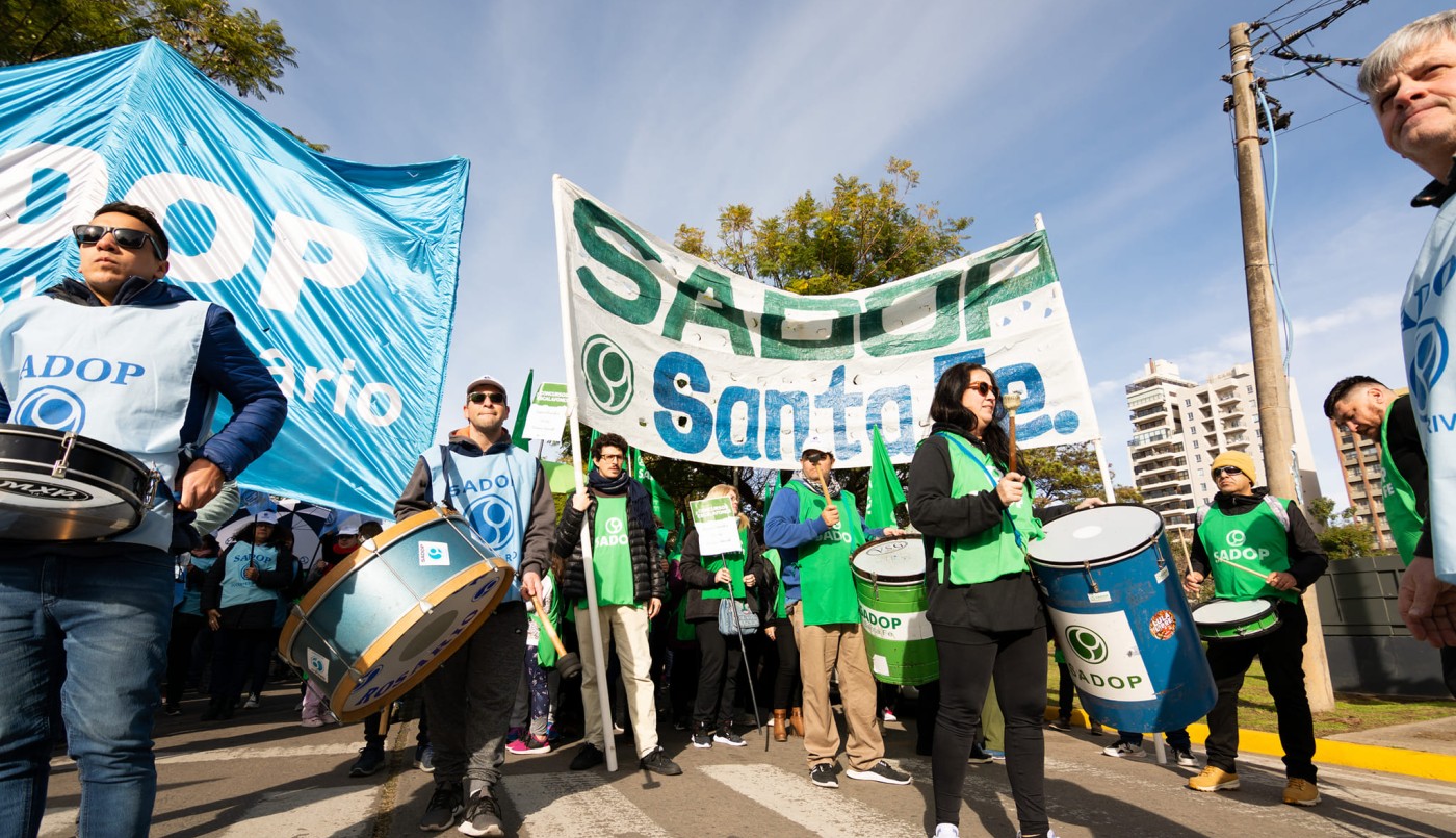Al igual que Amsafe, este jueves SADOP define cómo continuará el plan de lucha | Noticias