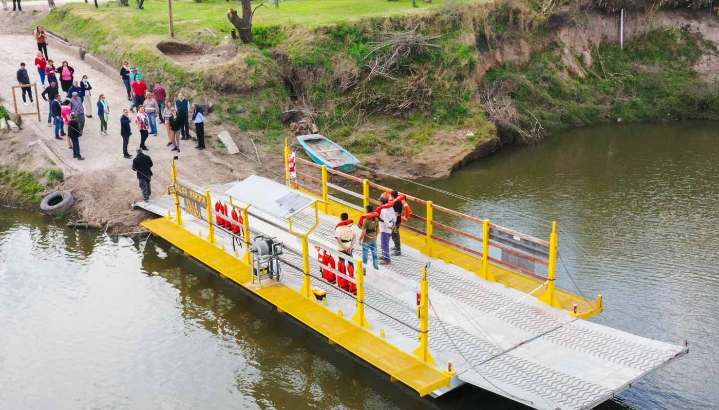 Entre Ríos: habilitan la balsa de Villa Urquiza | Noticias