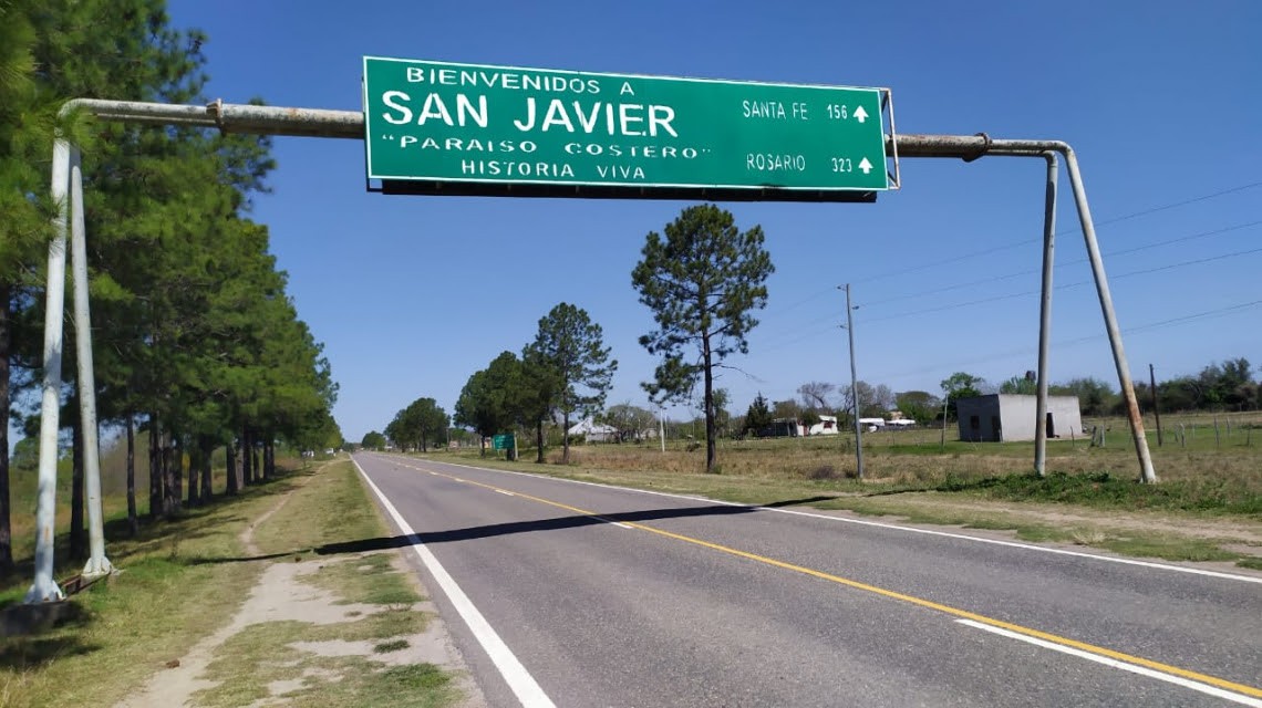 Comenzó la construcción de un nuevo sistema de iluminación sobre la Ruta 1 en San Javier | Noticias