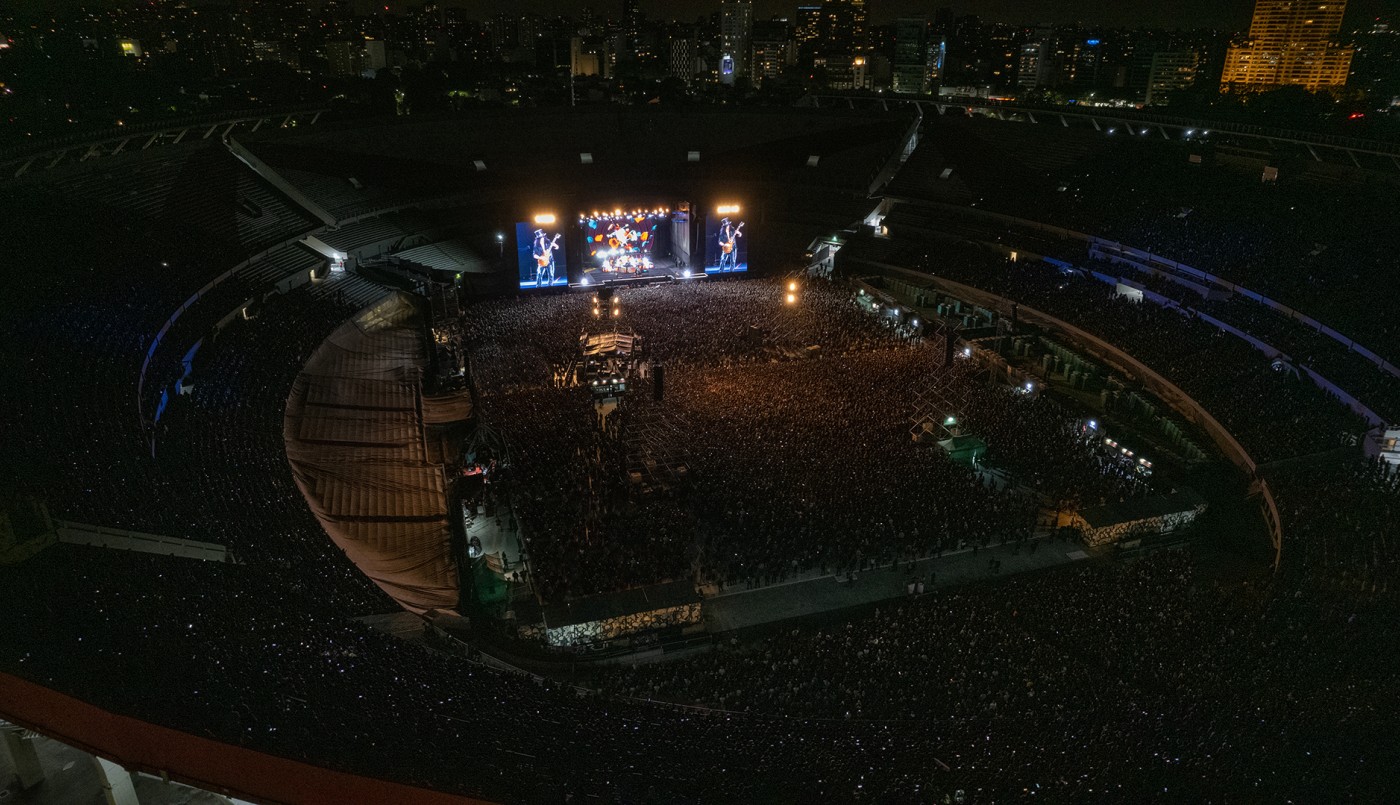 Anoche se presentó Guns N'Roses en un River colmado de gente | Espectaculos