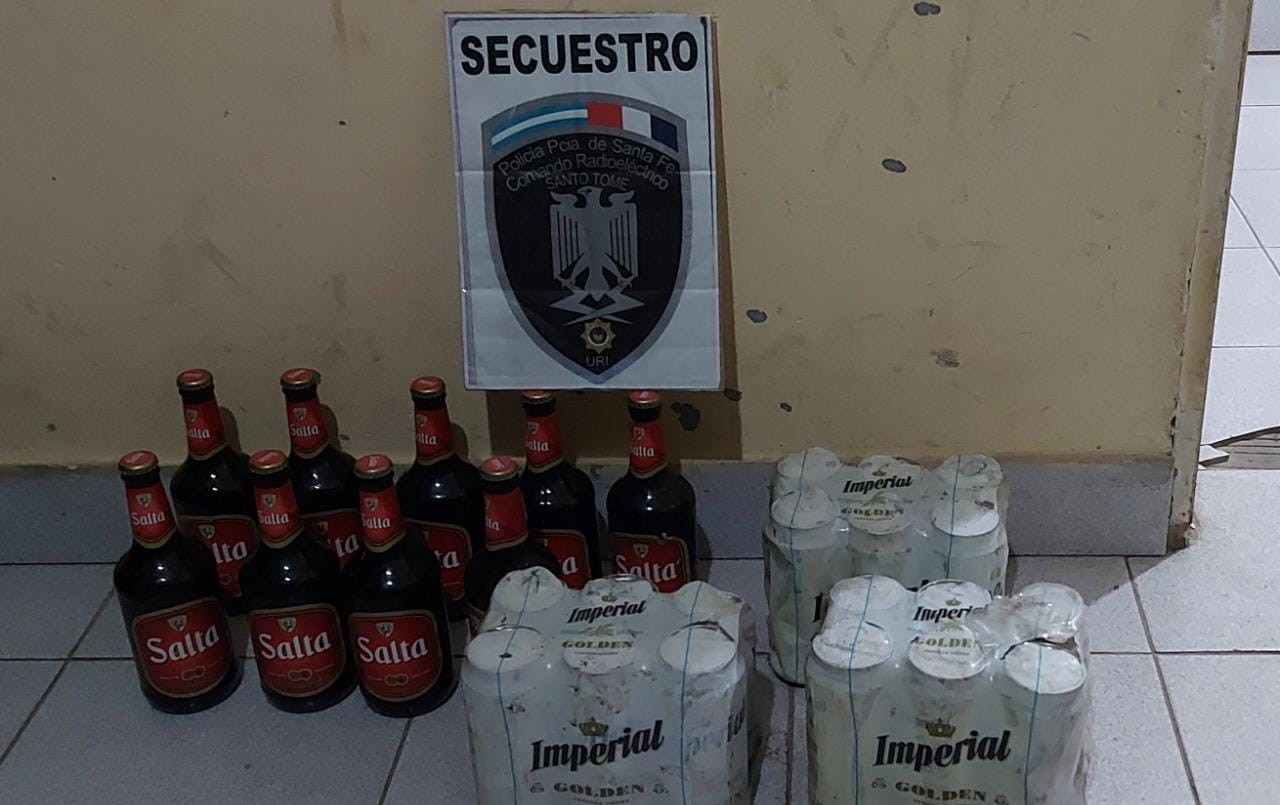 Los detuvieron luego de robar latas y botellas de cerveza en Santo Tomé | Noticias