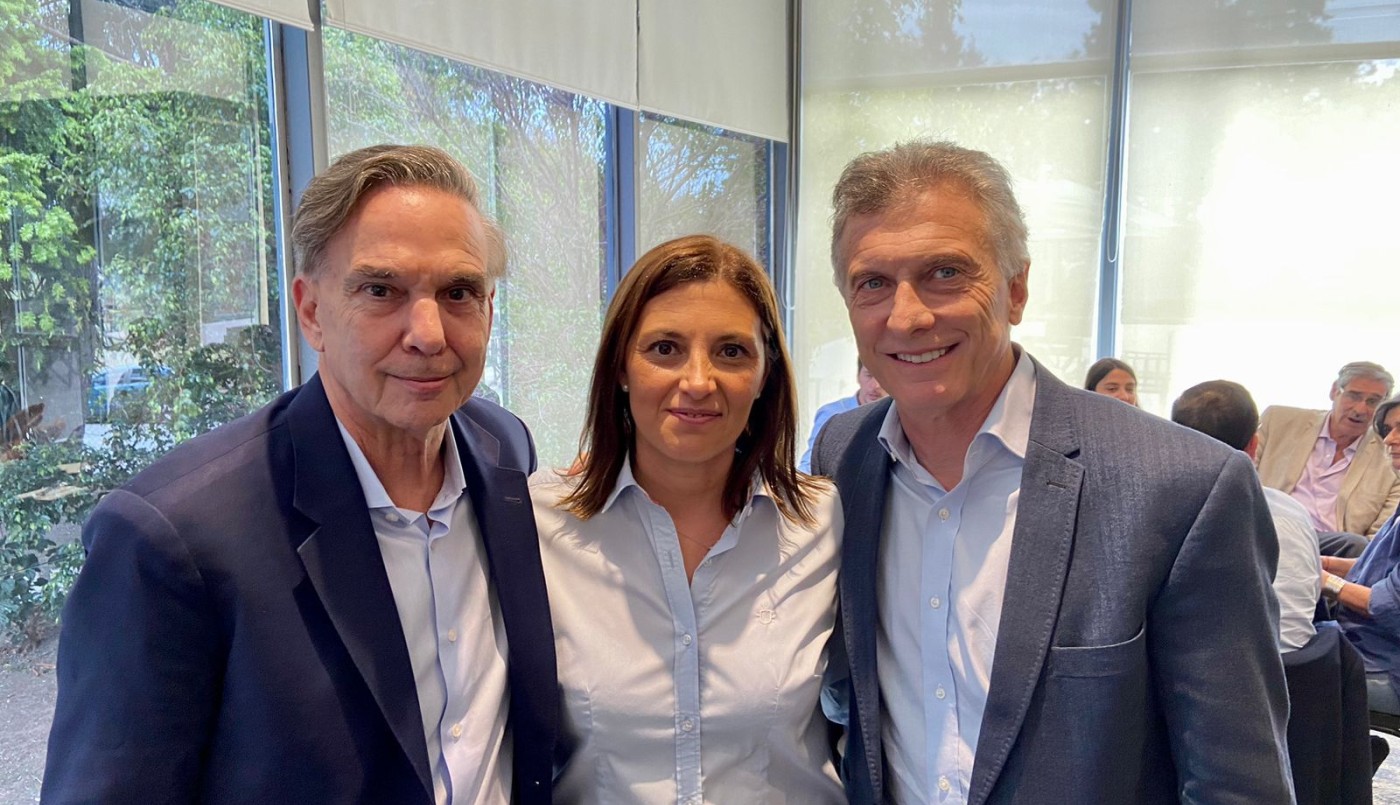 Betina Florito, junto a Macri y Pichetto, en la ciudad de Paraná | Noticias