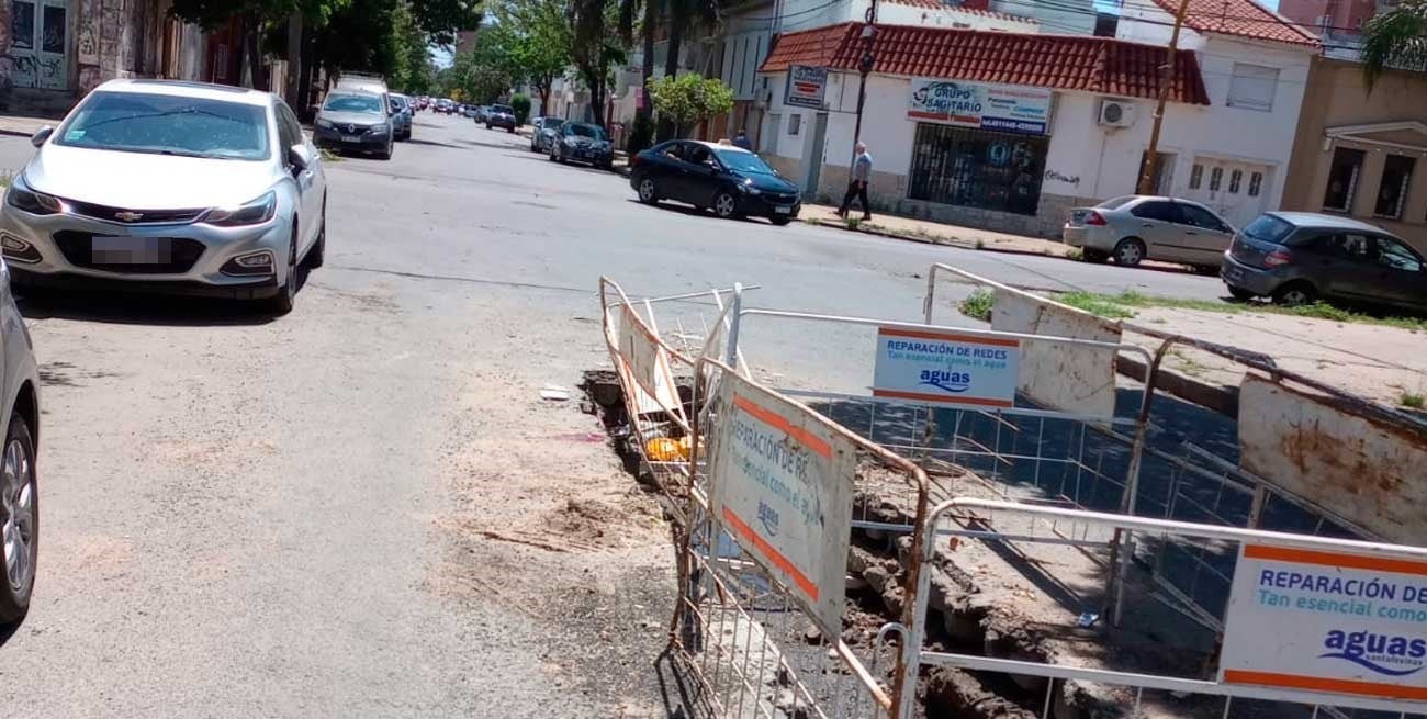Chocó con su moto un corralito de Aguas Santafesinas y cayó al pozo | Noticias
