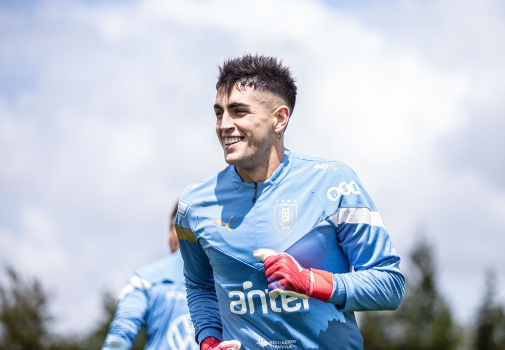 Santiago Mele se entrenó con la Selección de Uruguay | Deportes