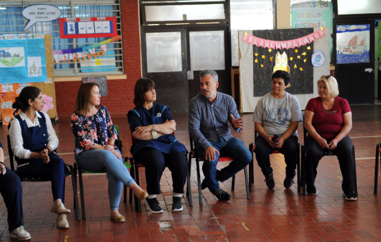 Presentaron las obras diagramadas para la escuela Ballarini | Información General