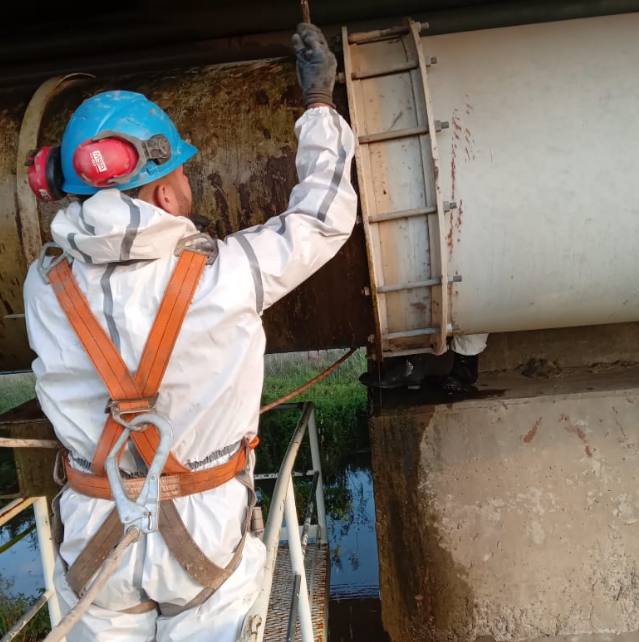 Finalizaron los trabajos de ASSA en el acueducto sobre el río Colastiné | Información General