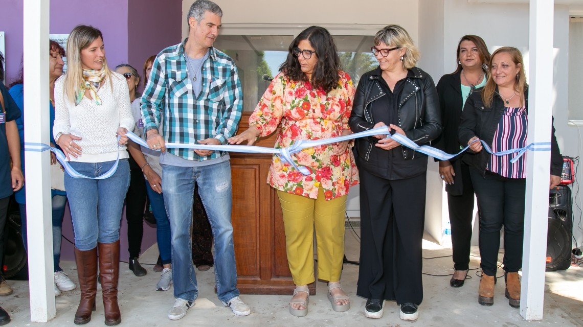 La provincia inauguró el Punto Violeta de Santa Rosa de Calchines | Igualdad y Género