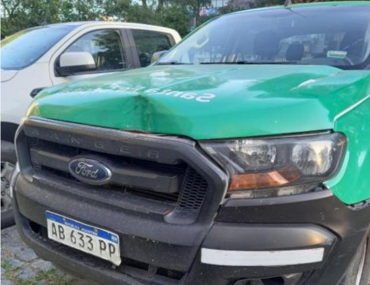 Robó una camioneta municipal en pleno centro, chocó y terminó detenido | Noticias