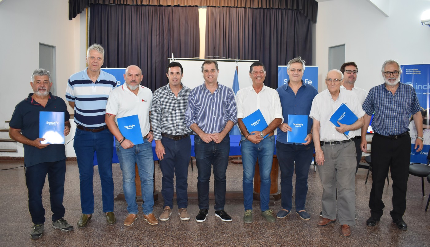 La provincia firmó convenios con instituciones de la ciudad de Santa Fe por $12.480.000 | Información General