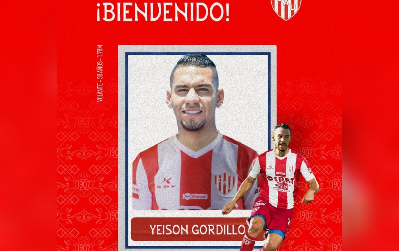 Unión anunció a su nuevo refuerzo: Yeison Gordillo | Deportes