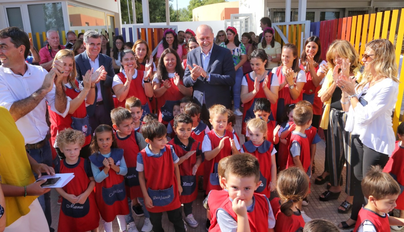 Perotti inauguró el jardín de infantes 251 en la localidad de San Gregorio | Información General