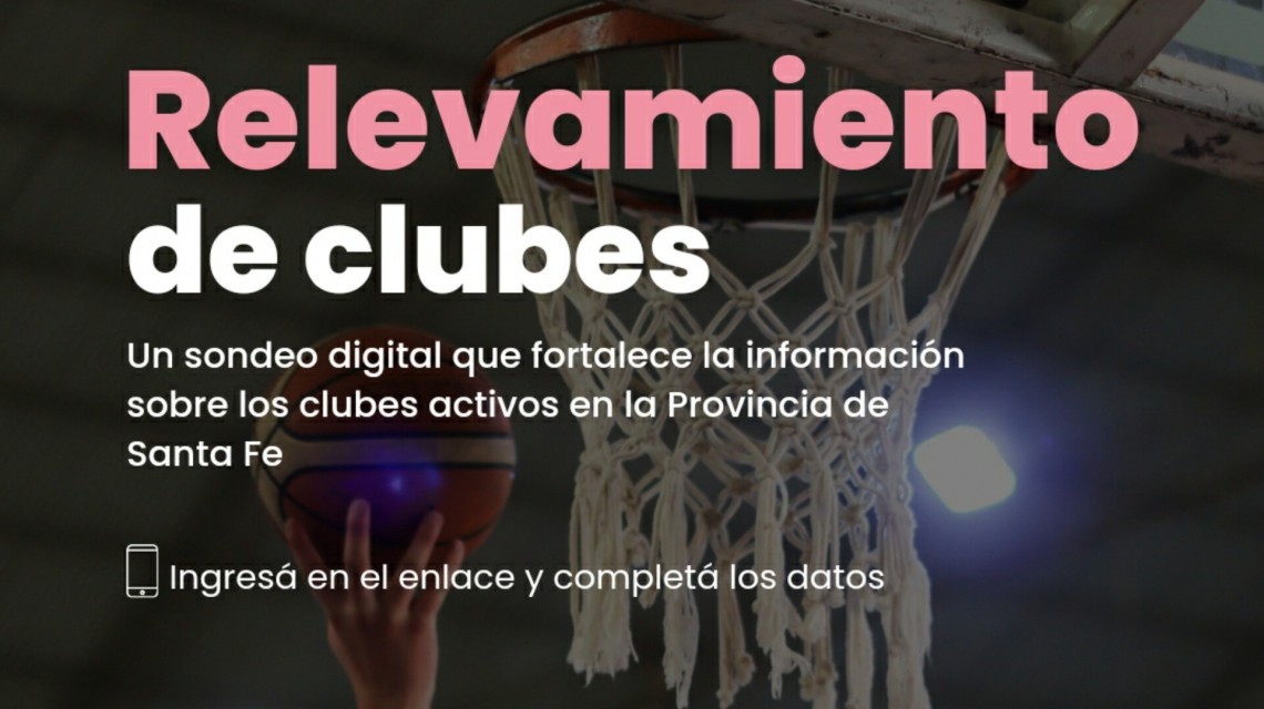 La provincia extendió el relevamiento digital de clubes | Información General