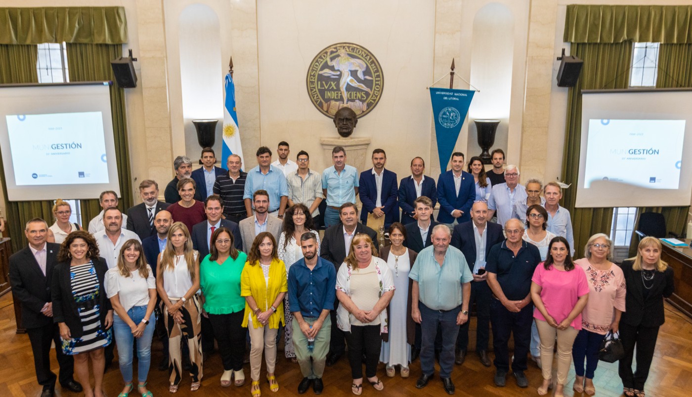 Munigestión: UNL-UNR, 25 años trabajando junto a municipios y comunas | Noticias