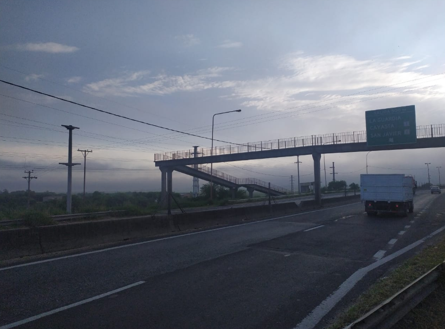 La EPE realiza trabajos y operativos en la Ruta 168 a la altura de la Bajada Distéfano | Información General