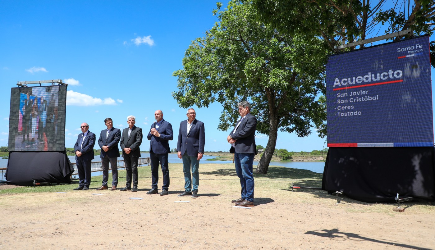 El Gobierno Nacional firmó el contrato de obra del Acueducto San Javier – Tostado para Santa Fe | Noticias