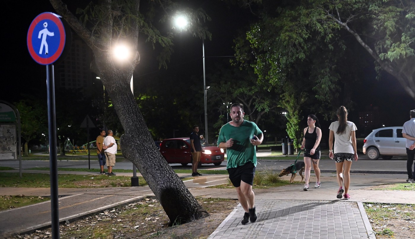 Terminan las obras de la nueva iluminación del Parque Federal | Noticias