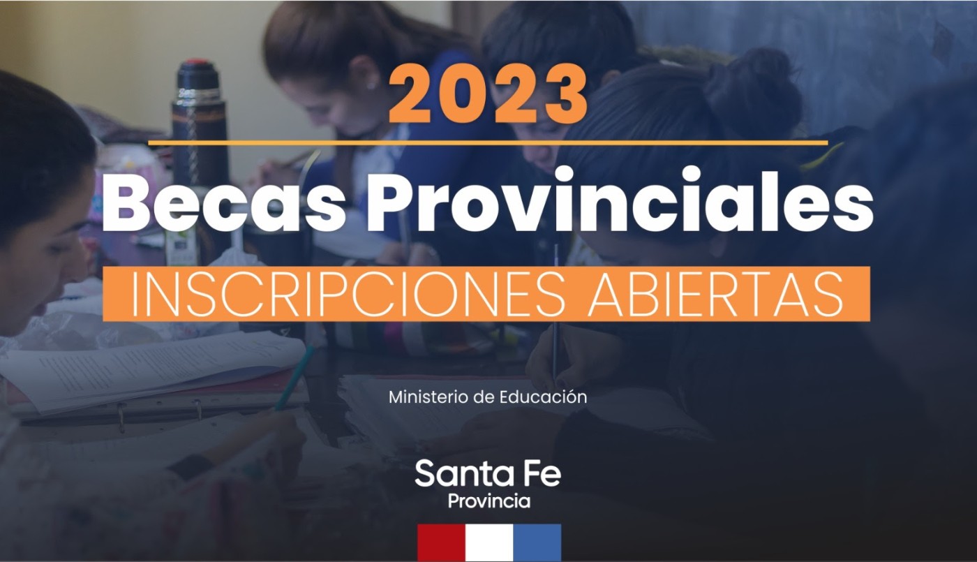 Se abrió la inscripción al Programa Provincial de Becas Educativas 2023 | Información General