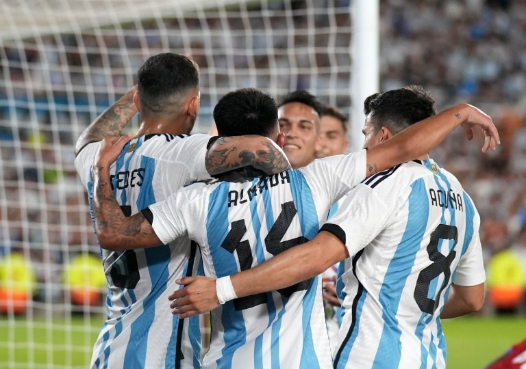 La fiesta fue completa: Argentina estrenó el título con un 2 a 0 ante Panamá | Deportes