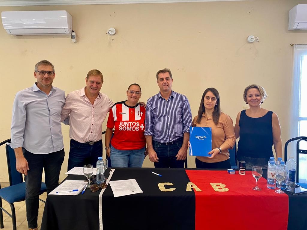Firma de convenios con instituciones deportivas del departamento Belgrano | Deportes