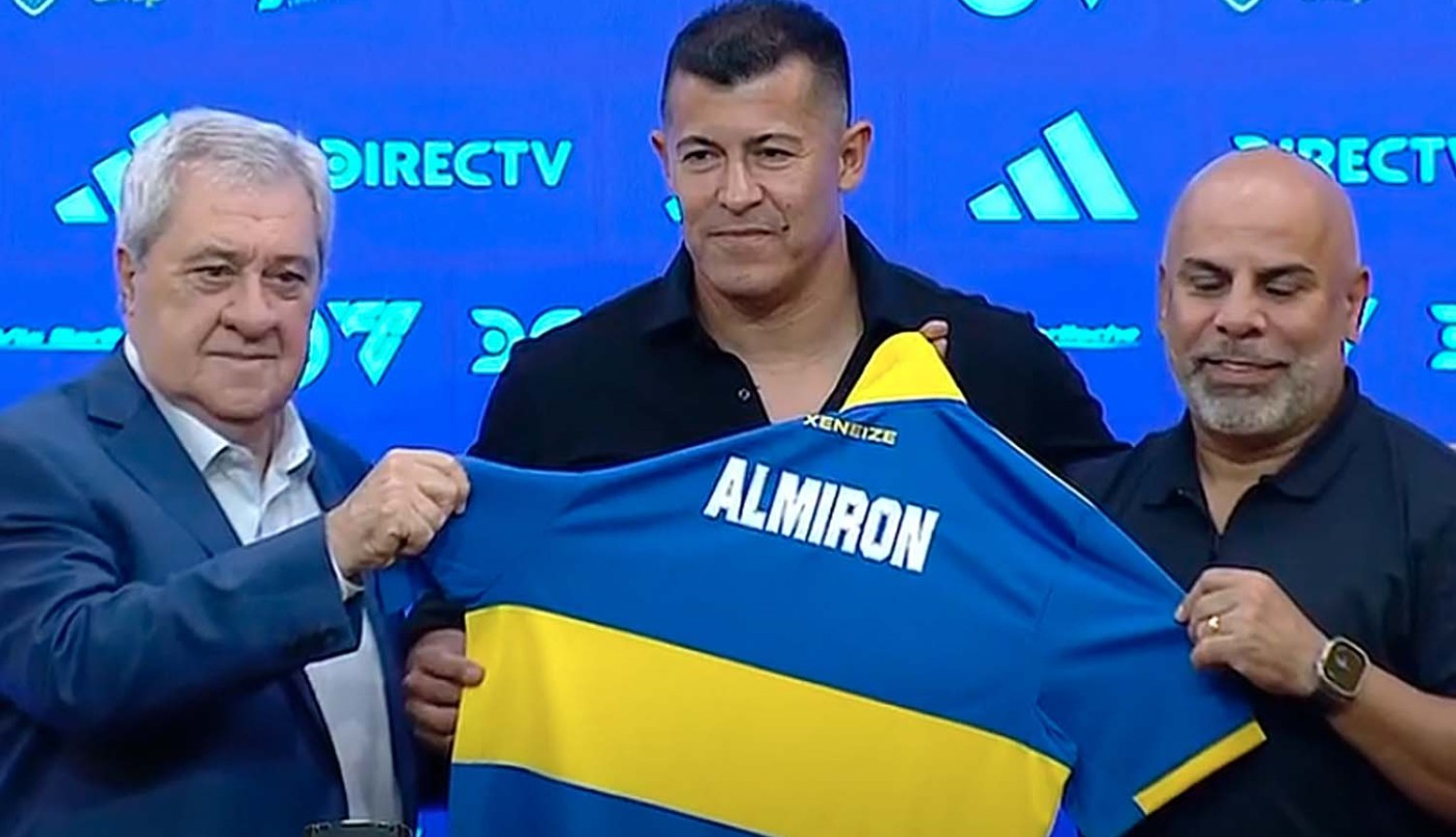 Jorge Almirón fue presentado como nuevo director técnico de Boca | Deportes