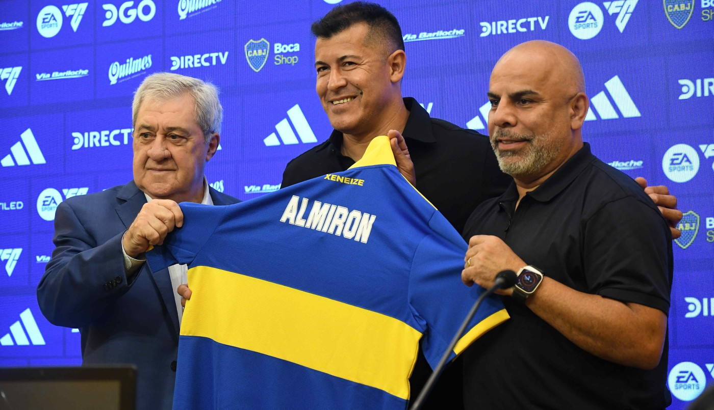 Almirón asumió como DT en Boca:  "Estoy muy agradecido por esta oportunidad, en especial a Riquelme" | Deportes