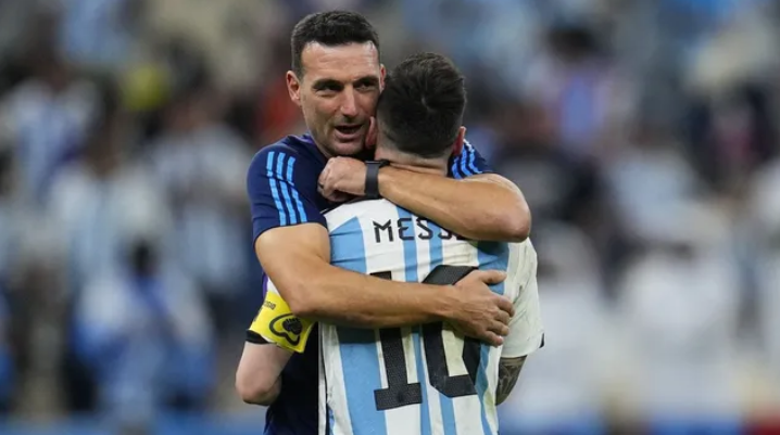 Scaloni: "Lo seguro es que donde Messi vaya la gente lo va a disfrutar" | Deportes