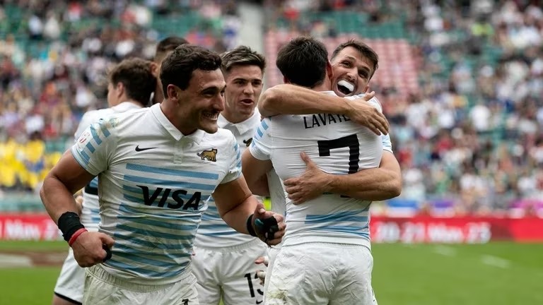 Los Pumas 7s se coronaron campeones en Londres: superaron a Fiji en la final y ganaron su tercer torneo en un año histórico | Deportes