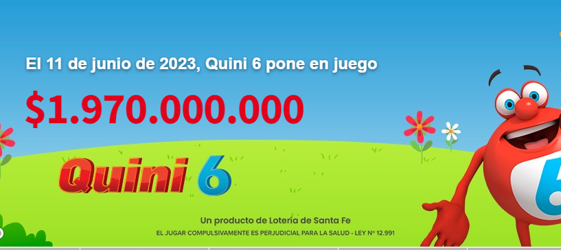 Quini 6 pondrá en juego más de $1.970 millones este domingo | Información General