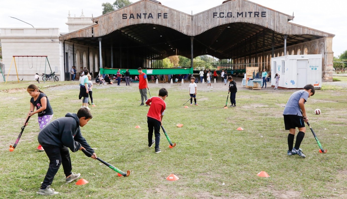 Volvieron las tardes de juegos a la Estación Mitre | Información General