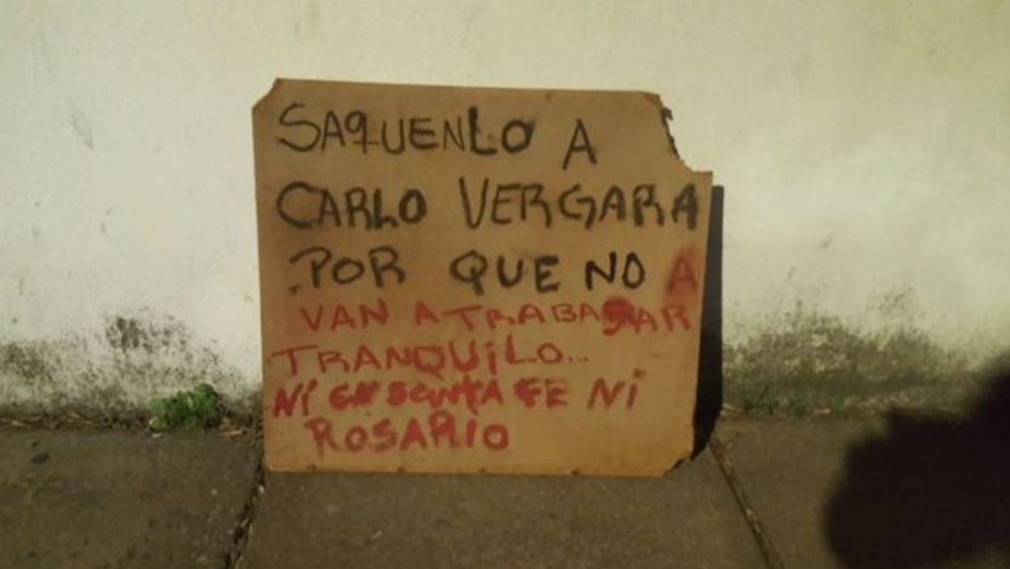 Balearon sedes de la UOCRA en Rosario y Santa Fe y dejaron mensajes intimidatorios | Nacionales