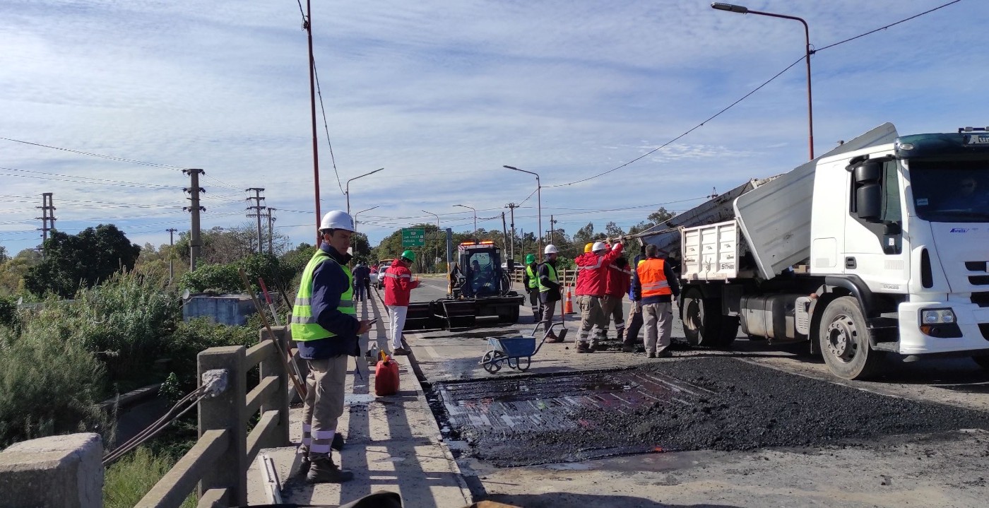 Segunda jornada de trabajos en el Puente Carretero con restricciones | Información General