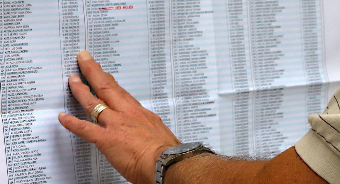 Dónde voto: consultá el padrón electoral definitivo para las PASO | Información General