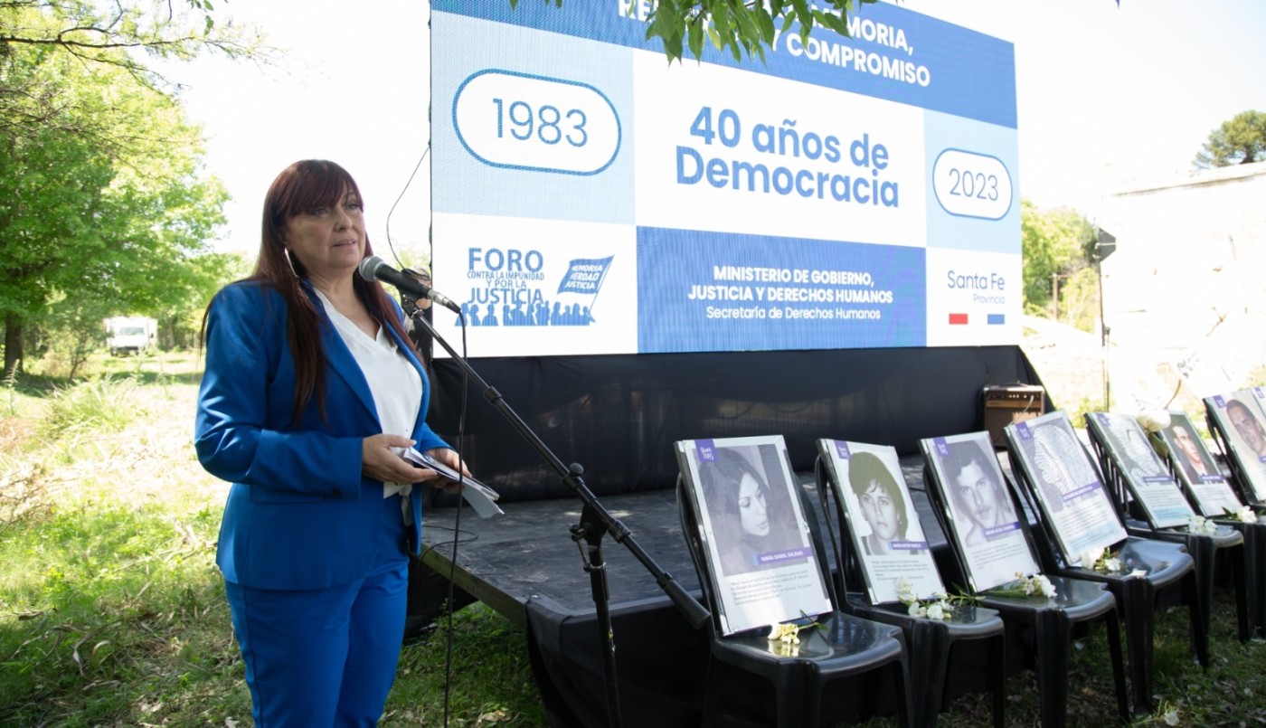 40 años de democracia: se realizó una Jornada de Memoria, Reflexión y Compromiso | Información General