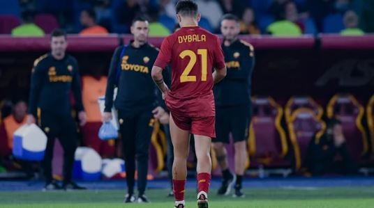 Preocupación por Dybala: salió lesionado en la Roma ante Fiorentina | Deportes