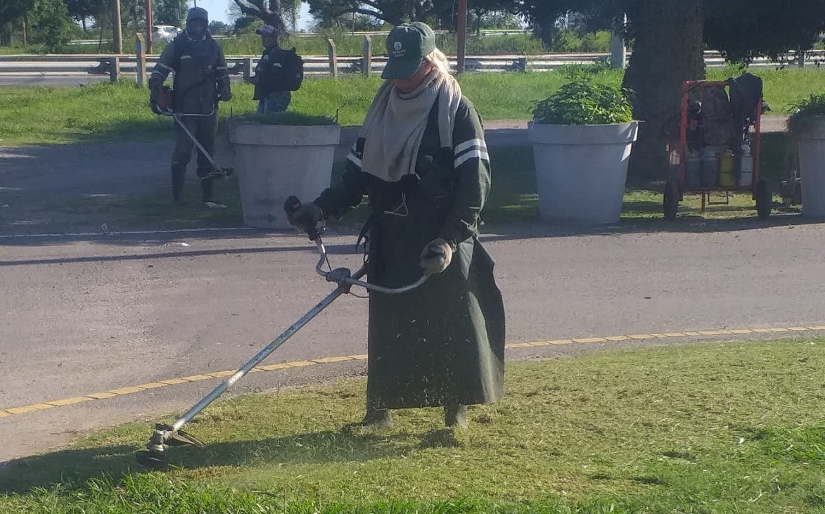 Avanzan los trabajos de desmalezamiento en la ciudad | Información General