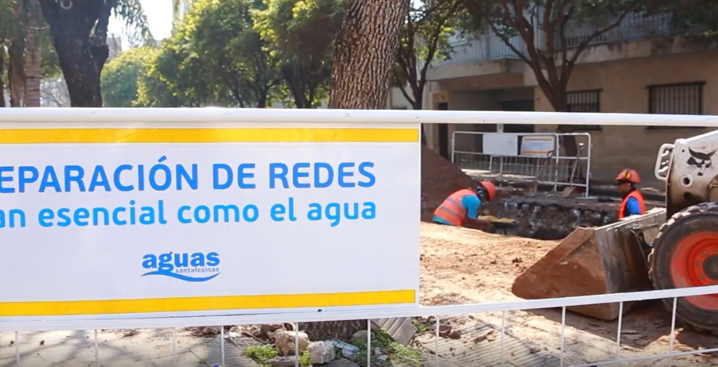 Corte de tránsito en el macrocentro de la ciudad por trabajos de Aguas Santafesinas | Información General
